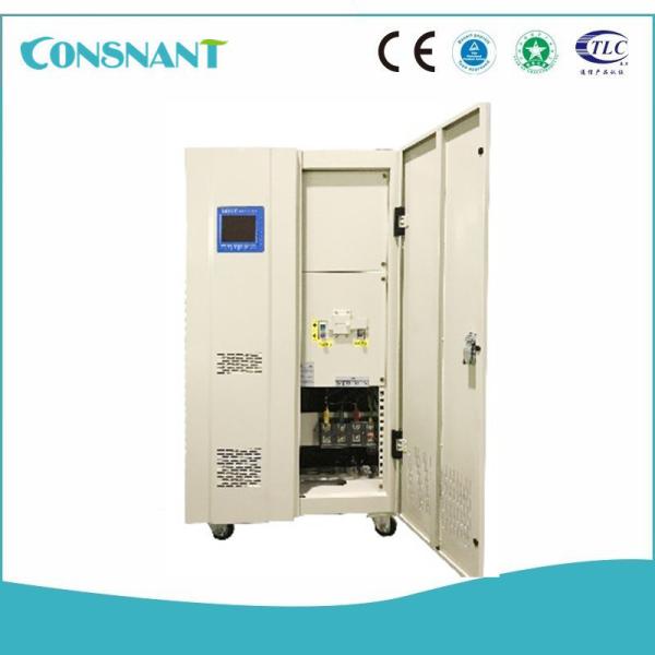 Quality Easy Setup Automatic Voltage Stabilizer , Stable Servo Voltage Stabilizer With LCD Screen for sale