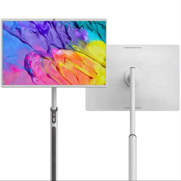 27 32 Inch Entertainment Interactive Smart TV Display Portable Monitor Android 13 8+128gb Touch Screen Built-in Camera Battery Last for 5-6 Hours