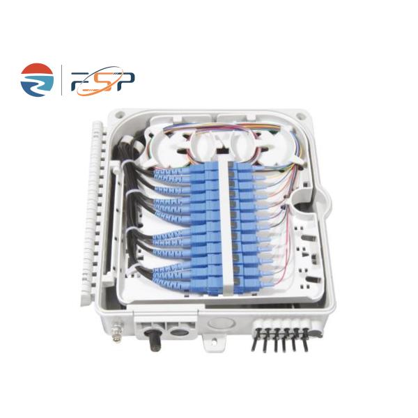 Fiber Optic Distribution Box Access FTTH Outdoor 12 Cores Termination IP68 Telecom Power