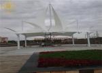 1100g Fabric Shade Structures Flame Retardant Fashionable Style Heat Resistant