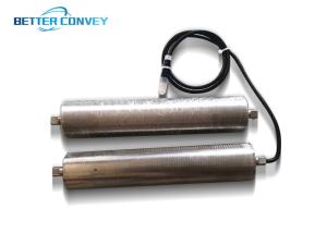 Friction Drive AC 380V 60mm Rubberized Drum Motor With Grooves