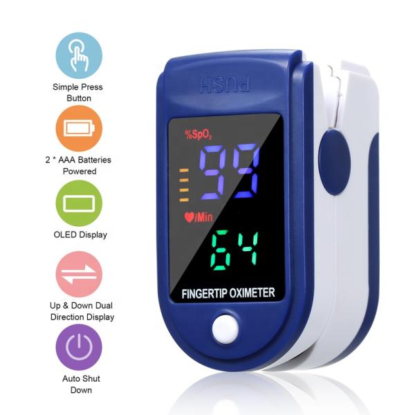 TFT Digital Finger Oximeter OLED Healthcare Medical Supplies Finger Pulse