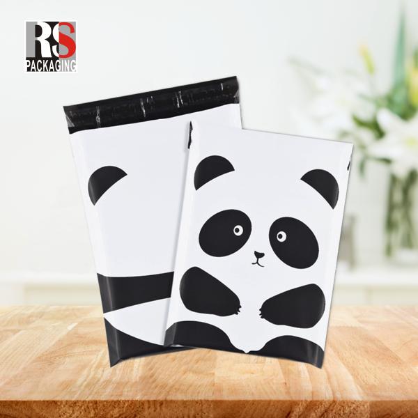 Parcel Delivery Plastic Poly Bag PE Material Structure Customized Logo