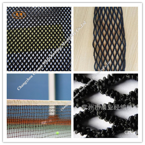 Full Automatic Raschel Machine Car Net Bag Making Machine 1 Year Warranty