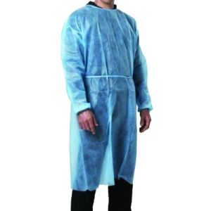 China PP SMS Microporous Disposable Isolation Gowns Safety Coverall Clothing wholesale