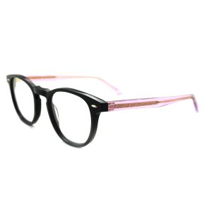AD017 Durable Optical Frame Glasses ,Unisex Round Glasses With Temple