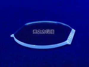 China Circular Plane Sapphire Crystal Lens Cover , High Precision Laser Cut Sapphire Optical Window wholesale