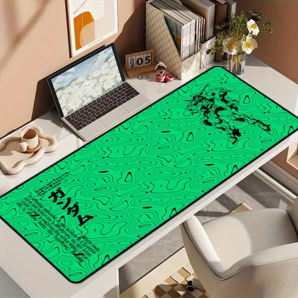 Gaming Mouse Pad with Wrist Rest HEATED and Radiation Protection in Cartoons Design