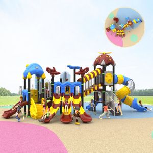 Helicopter Theme Playground Slide Children Professional Playground Equipment