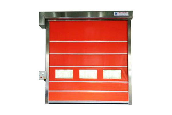 Quality Automatic High Speed Rolling Doors With Standard Built - in Safety Photo Cell / Sensor for sale