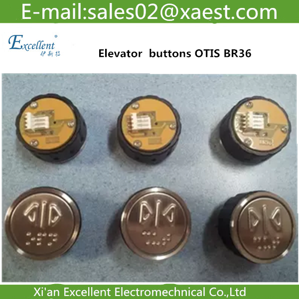 Otis elevator buttons BR36 button / OTIS BR36 button / BR36 Braille buttons