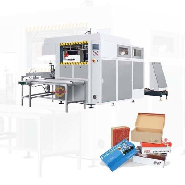 High Speed Box Folder Gluer Machine For Shoe Box One Time Molding