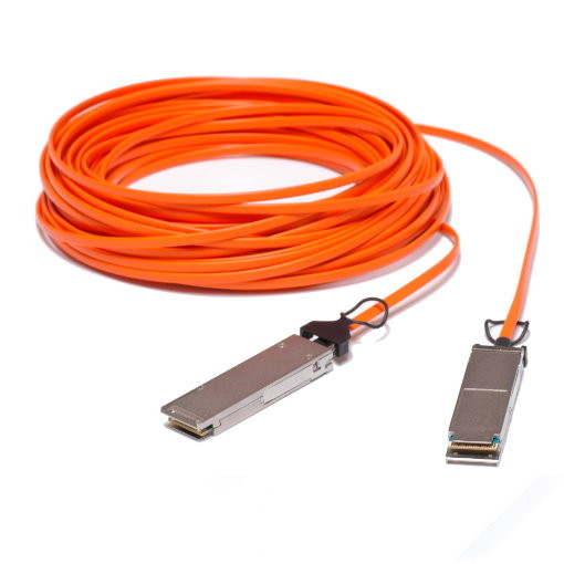 China 40GBase AOC QSFP+ direct-attach Active Optical Cable, 5-meter wholesale
