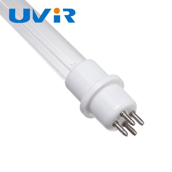 4PIN UVC Germicidal Lamp Quartz Tube 15mm for Sterilization
