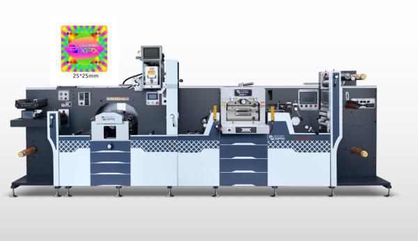 Quality Rotary Slitting Rewinding Machine 7.5kw die cutting slitting machine for sale