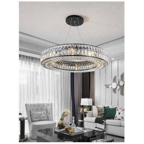 Luxury Crystal Chandeliers For Living Room Lobby Modern Home Decor crystal led chandelier(WH-CY-189)