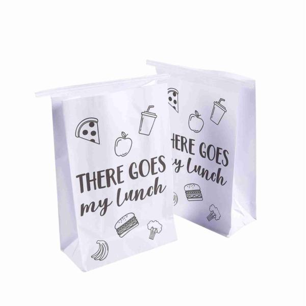 Disposable Mini SOS Kraft Barf Airline Sick Bags Without Handle