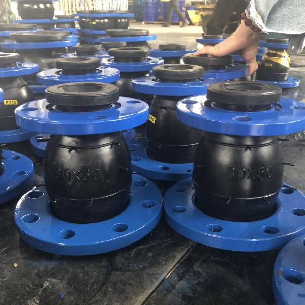 Chemical Pipeline Concentric Reducer Rubber Expansion Joint With Different Paths High-temperature Resistant