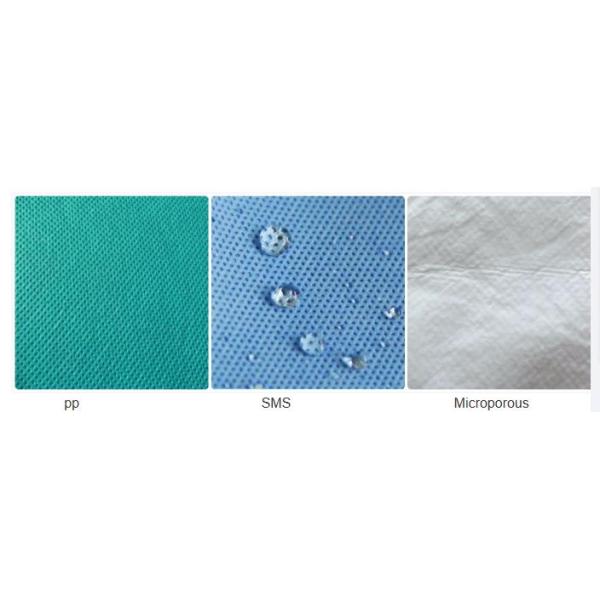 High Tensile Strength Disposable Protective Clothing , Chemical Resistant Coveralls