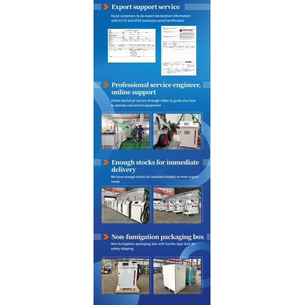 1000L 2000L 3000L Industrial Refrigerant Recovery Machine Refrigerant Storage System With Oil Free Compressor