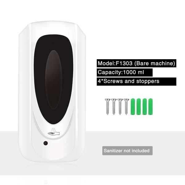 Hospital / School Foam Hand Sanitizer Dispenser Wall Mounted With Automatic Sensor