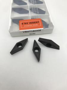 China Pvd Coated Carbide Turning Inserts VBMT160408 Vbmt160404 For Steel wholesale