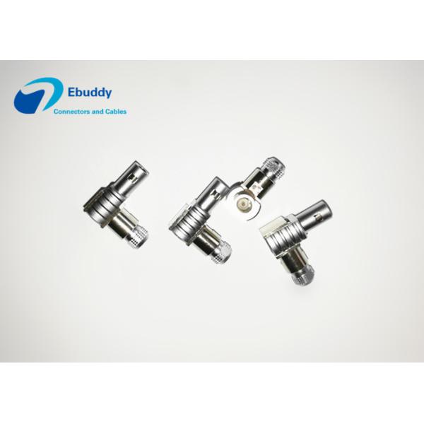 Lemo Coaxial Connector 90 Degree 00S Cable Connector For Survey FLA.00.250