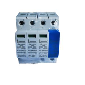 3 Phase 4P Power Surge Protection Device 80kA