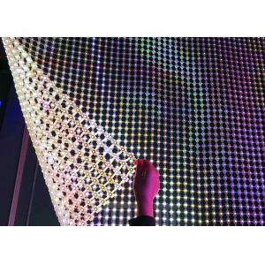 China DC5V Foldable 50mm Led Grid Screen Indoor SMD3535RGB wholesale