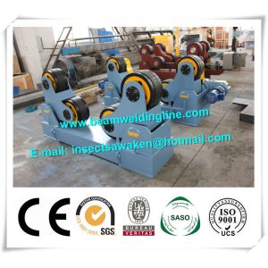 Durable Pressure Vessel Pipe Welding Rotator / Welding Turning Roll