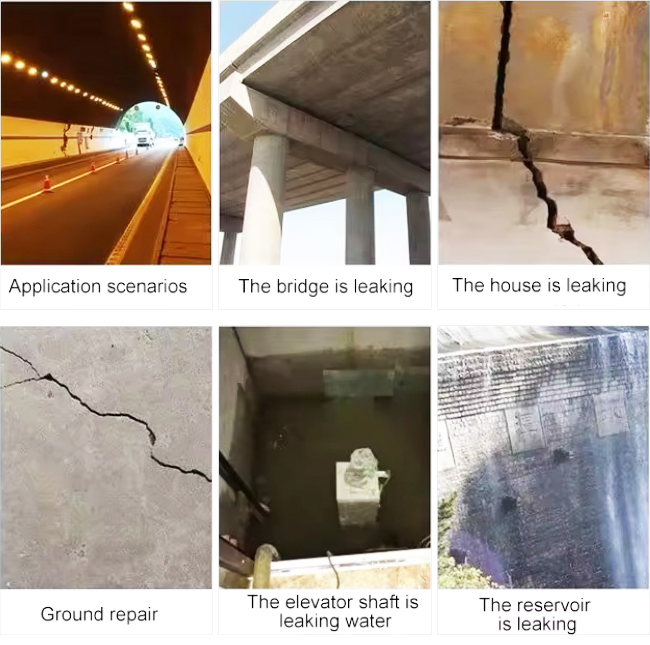 High Permeability Modified Two Component Epoxy Resin Injection Grout Concrete Repair Grouting Material