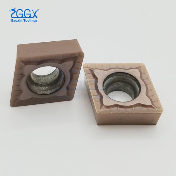 CCMT120408 Cemented Carbide CCMT432 PVD Coated Inserts For CNC Turning Cutting Tool