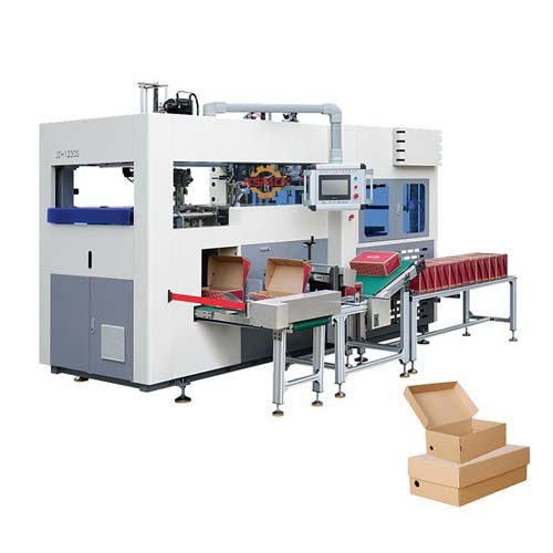 Computer Control Corrugated Shoe Box Folder Gluer Machine 3mm