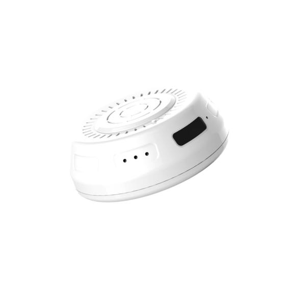 Quality ROHS Certified 90 degree Smoke Detector Spy Camera Wifi , CCTV Smoke Detector for sale
