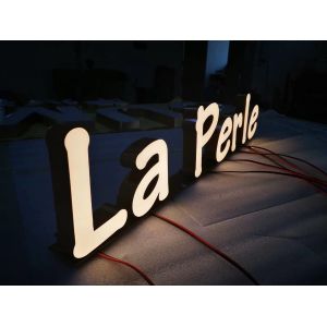 Fabricated Metal Channel Letter Sign 3D Led Light Box Sign