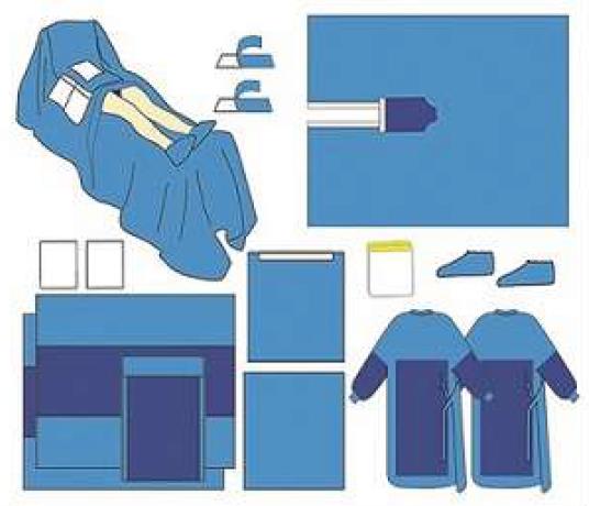 Hospital Medical Sterile Universal By-pass Disposable Surgical Pack