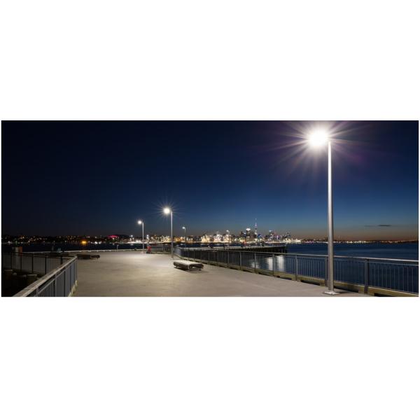 Warm White Exterior Parking Lot Lighting , Dustproof 30W LED Street Light Fixtures 3600lm