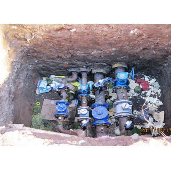 PTFE Lined Electromagnetic Flow Meter 316L Electrode For Seawater Flow Measurement