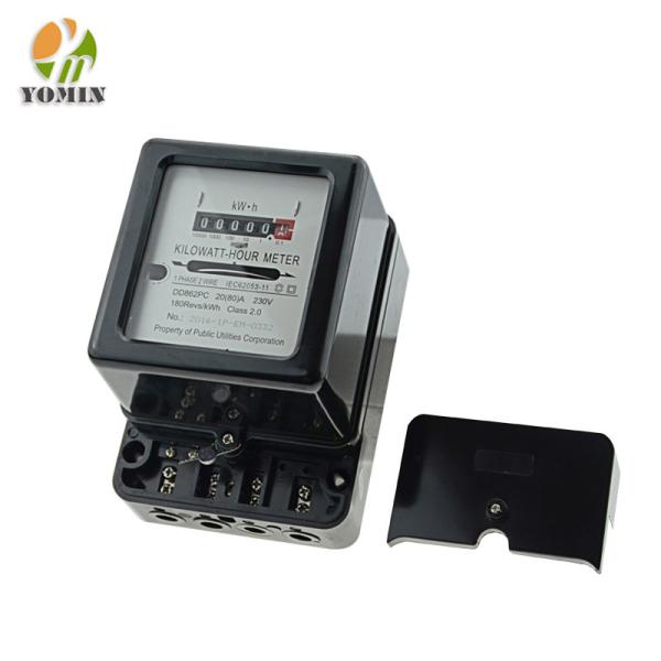 China Single Phase Front Board Installed Mechanical Energy Meter wholesale