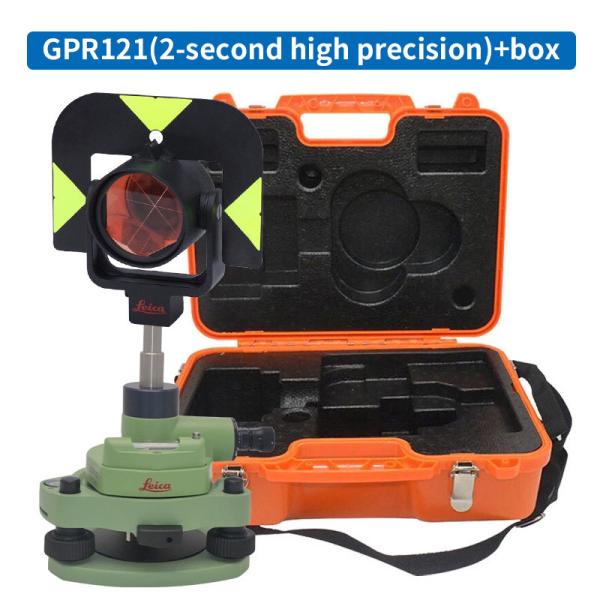 GPR111GPH1 GPR121 Prism Kits for LeicCa Total Stations Prism Surveying Instrument Professional Traverse Prism Kit