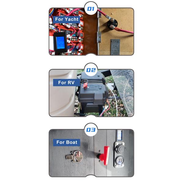 ATV High Current Car Power Master Rotary Battery Switch 81255020018 for Man Truck