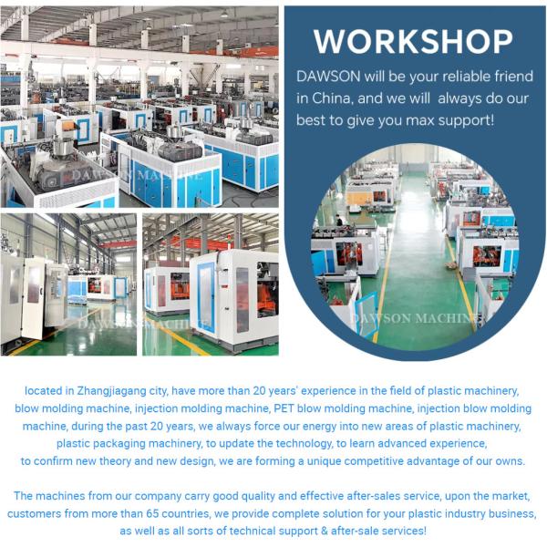 Highly Automated Christmas Ball Plastic Blow Moulding Machine For Bottle Production