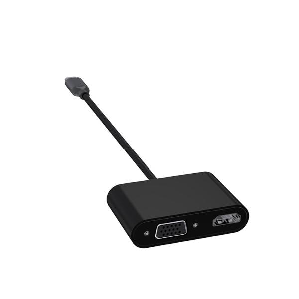 Quality Plastic Thunderbolt 3 Type C To Hdmi Hub Broad Compatible with Type C Laptops for sale