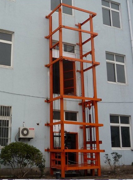 Outside Electric Hydraulic Heavy Duty Elevator Lift with 2 m x 2 m Platform Size