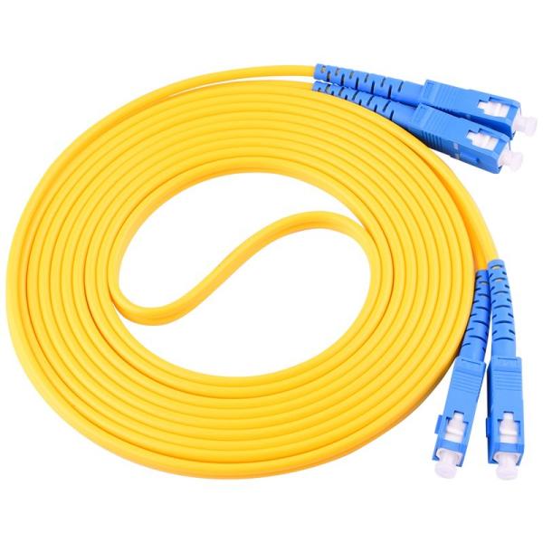 Quality SM SC/UPC-SC/UPC Duplex Patch Cord Customized Length Durability for sale
