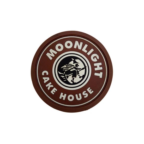 Coffee Tea Beer Custom Rubber Coasters , 2D Or 3D Effect Custom Logo Coasters