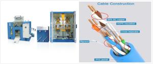 China YASKAWA Inveter Wire Stranding Machine For CAT5 CAT5e CAT6 CAT7 Cable Making wholesale