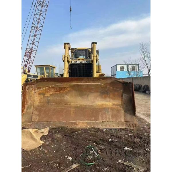 Original Original Paint Cat D9R Bulldozer , Used Road Construction Machinery