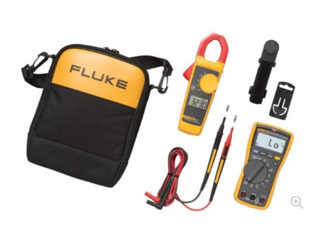 Fluke 117/323 Electricians Combo Kit, Digital Multimeter and Clamp Meter