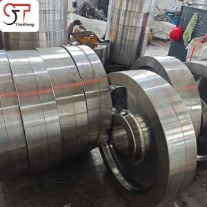 China Heavy Duty Crane Wheel Forged By Open Die Process wholesale